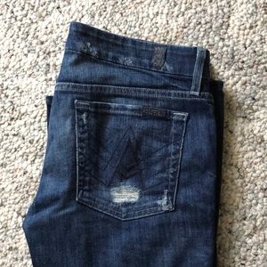 7FAM Flare Ripped Jeans😍😍